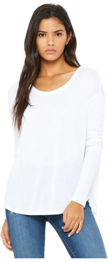 long sleeve flowy top