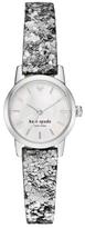 Thumbnail for your product : Kate Spade Metro Silver Glitter Watch