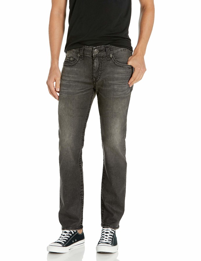True Religion Men's Geno Super T Slim Fit Jean with Back Flap Pockets ...