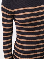 Thumbnail for your product : Seventy Ribbed Knit Stripe Jumper