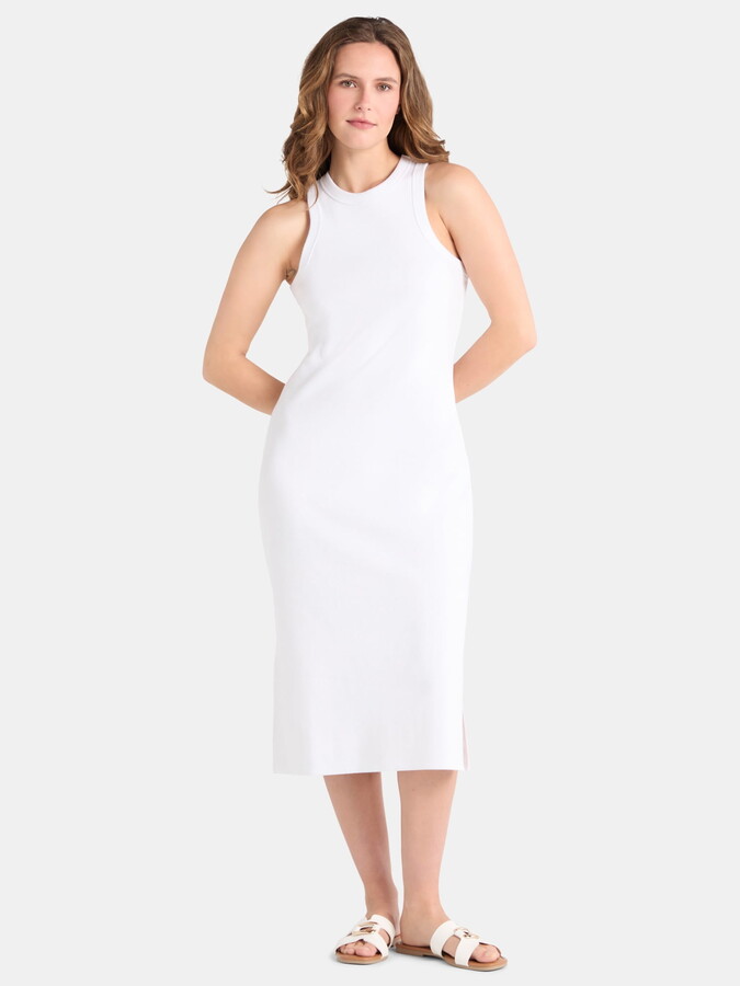 Time and Tru Women’s High Neck Tank Dress, XS-XXXL