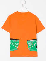 Thumbnail for your product : Stone Island Junior logo print T-shirt