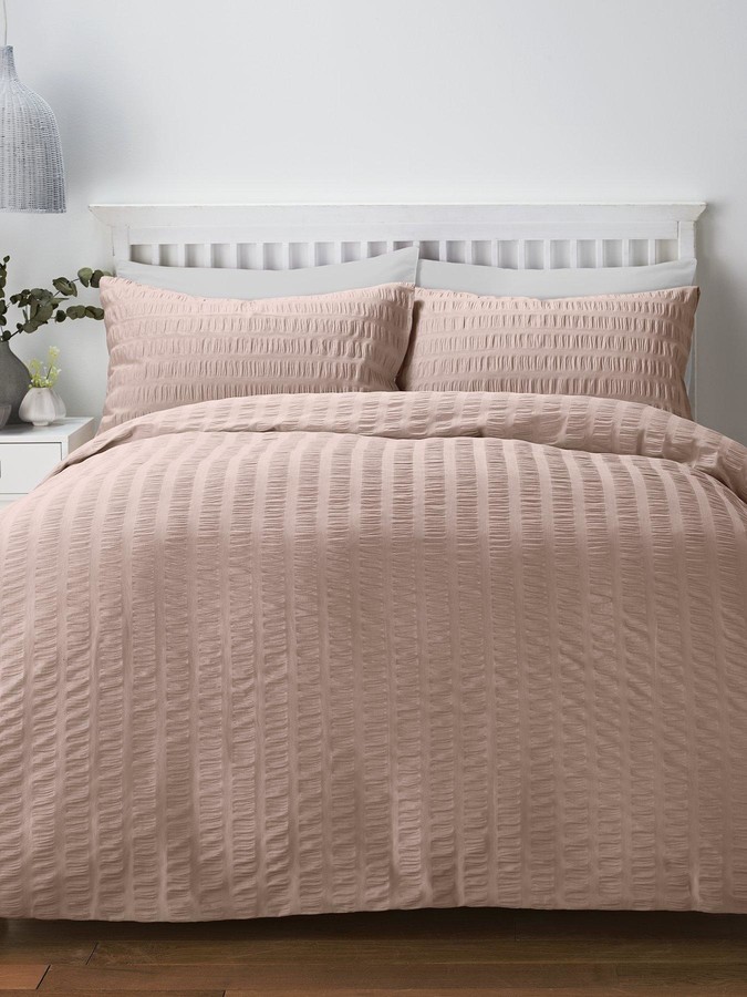 Serene Seersucker Duvet Cover Set ShopStyle