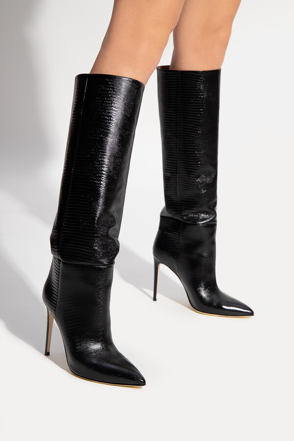 Paris Texas Patent Leather Knee-high Boots in Black Womens Shoes Boots Heel and high heel boots 