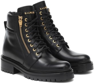 balmain army boots