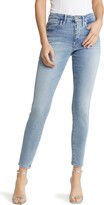 Thumbnail for your product : Good American Good Legs Button Fly Ankle Skinny Jeans