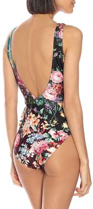 Zimmermann Allia floral swimsuit