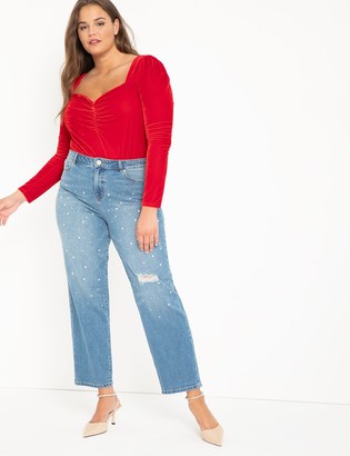 plus size bling jeans