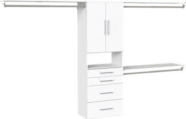 ClosetMaid Hanging Tower Reach-Set Set with Drawers and Doors