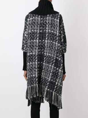 Dolce & Gabbana checked knitted tunic
