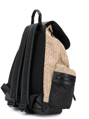 Tommy Hilfiger Monogram Flap Backpack