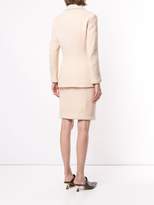 Thumbnail for your product : Chanel Pre Owned CC setup suit jacket skirt