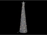 Thumbnail for your product : The Holiday Aisle LED Glitter Ribbon Cone Tree Table Top Tree