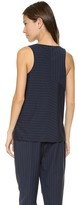 Thumbnail for your product : Alexander Wang Scoop Neck Pinstripe Tank