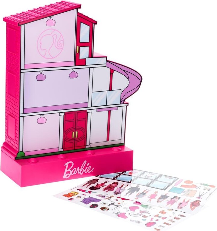 Paladone Barbie Dreamhouse Light with Stickers - Officially Licensed