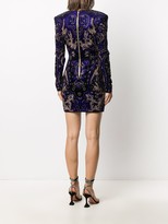 Thumbnail for your product : Balmain Rhinestone-Embellished Short Dress