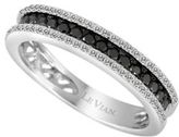 Thumbnail for your product : LeVian 14Kt. White Gold, Black & White Diamond Band