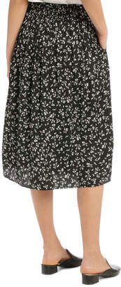 Skirt Midi with Tie Front