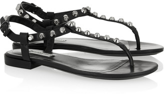 Balenciaga Studded leather sandals