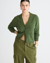 Thumbnail for your product : J.Crew Cashmere patch-pocket cardigan sweater