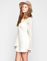Thumbnail for your product : Mimichica MIMI CHICA Crochet Swing Dress