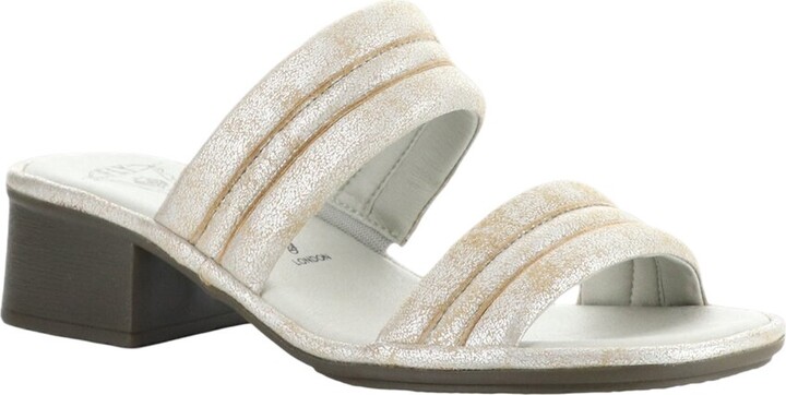 Fly London Eity Metallic Leather Sandal