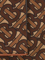 Thumbnail for your product : Burberry Cashmere Lining Monogram Print Gloves