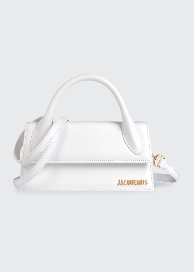 Jacquemus Le Chiquito Long Bag in White - ShopStyle
