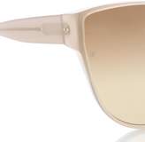 Thumbnail for your product : Linda Farrow Oversized cat-eye sunglasses