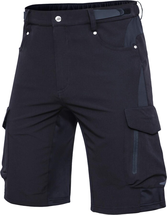 Cycorld MTB Shorts Mountain Biking Shorts for Men (Black ShopStyle