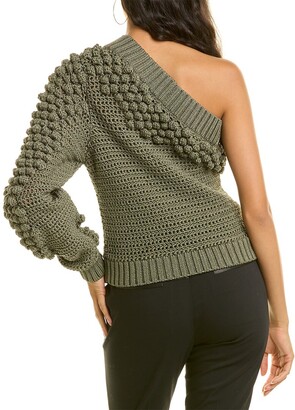 Helmut Lang One-Shoulder Sweater