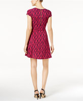 Thumbnail for your product : MICHAEL Michael Kors Printed Fit & Flare Dress