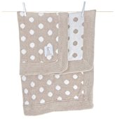Thumbnail for your product : Little Giraffe Dolce Knit Dot Blanket in a Box