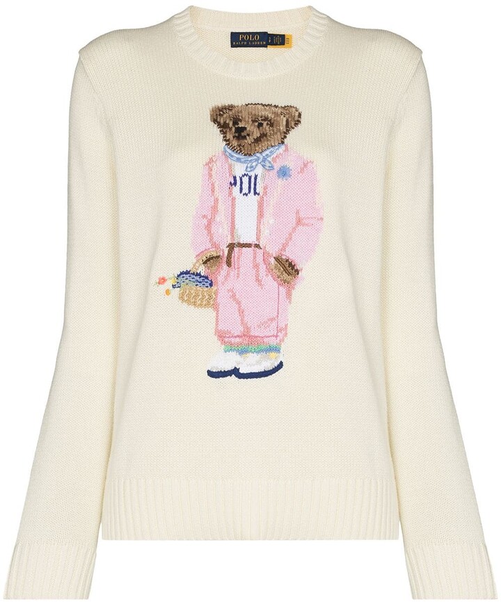 Polo Ralph Lauren Picnic Bear Jumper - ShopStyle Sweaters