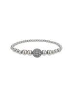 Thumbnail for your product : Mikey Fine cubic 12mm ball metal bracelet