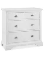 Thumbnail for your product : Linea Etienne white 2+2 drawer chest