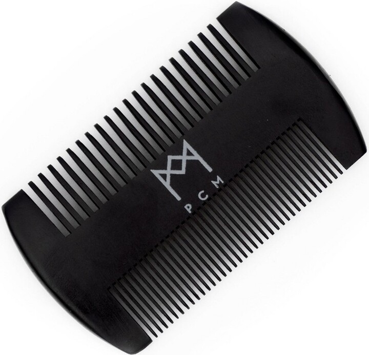Sandalwood Wide Tooth Beard Comb For Men with Curly, Kinky and Textured Facial Hair Painless