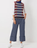 Thumbnail for your product : Sea Multi Fairisle Knit Roll Neck Vest