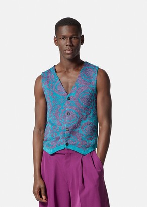 versace sweater vest