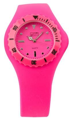 Eton Ladies Watch 2817-PK with Pink Dial and Pink Rubber Strap