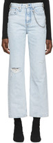 Thumbnail for your product : Rag & Bone Blue Ruth Super High-Rise Jeans