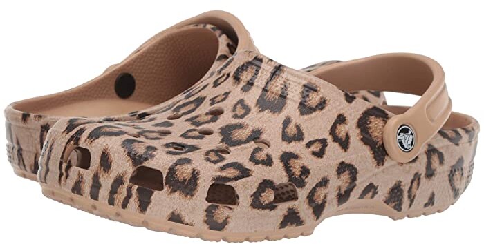 cow print crocs for sale