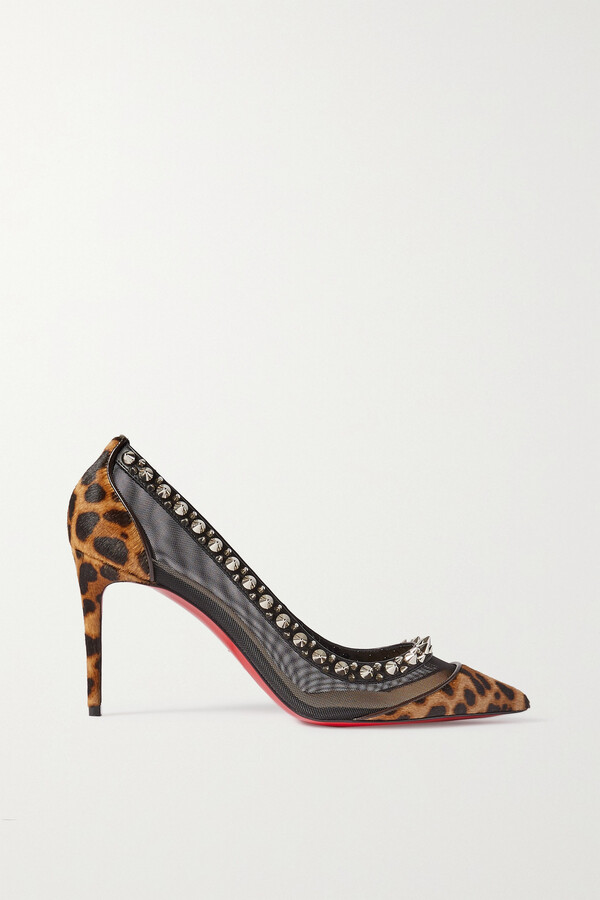 Leopard Calf Hair Pumps | Shop the world's largest collection of 