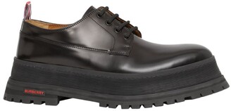 Burberry Leather Derby Shoes