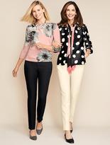 Thumbnail for your product : Talbots Peonies-Print Sweater