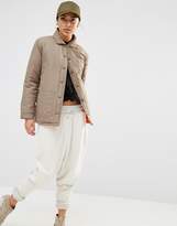 Thumbnail for your product : Daisy Street Lightweight Jacket With Contrast Lining & Zip Detail