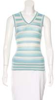 Thumbnail for your product : Marc Jacobs Cashmere-Blend Striped Top