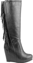 Thumbnail for your product : Ann Creek Fringed Leg Boot