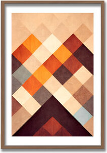 Ready2hangart "The Pyramid" Framed Print Wall Art By Treechild