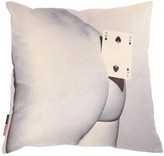 Thumbnail for your product : Seletti Two Of Spades Printed Pillow